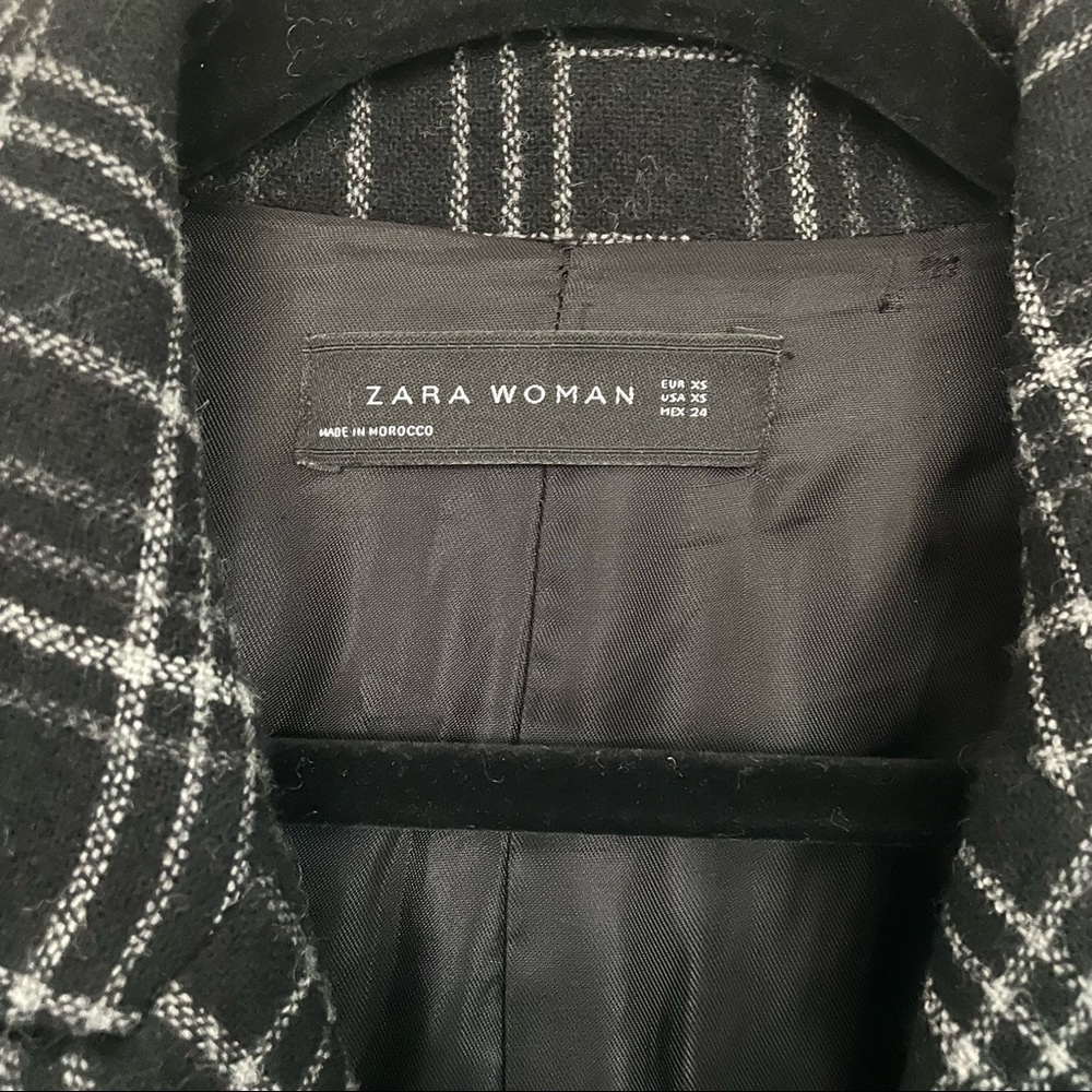 LAST CHANCE! Zara plaid coat - Picture 4 of 5